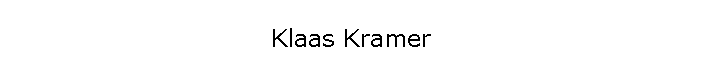 Klaas Kramer